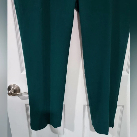 Talbots Juniper Green "Hampshire" Ankle Pants in Size 14 - Picture 4 of 13